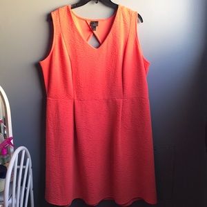 Worthington | Orange/Pink Dress Size 1X